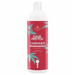 Kallos KJMN Hair PRO-TOX Cannabis - Szampon do włosów z olejem z nasion konopi 1000 ml