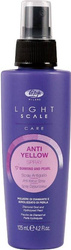 Lisap Light Scale, Anti-Yellow Spray, Spray Do Włosów Blond Niwelujący Niepożądane Żółte Refleksy 125ml